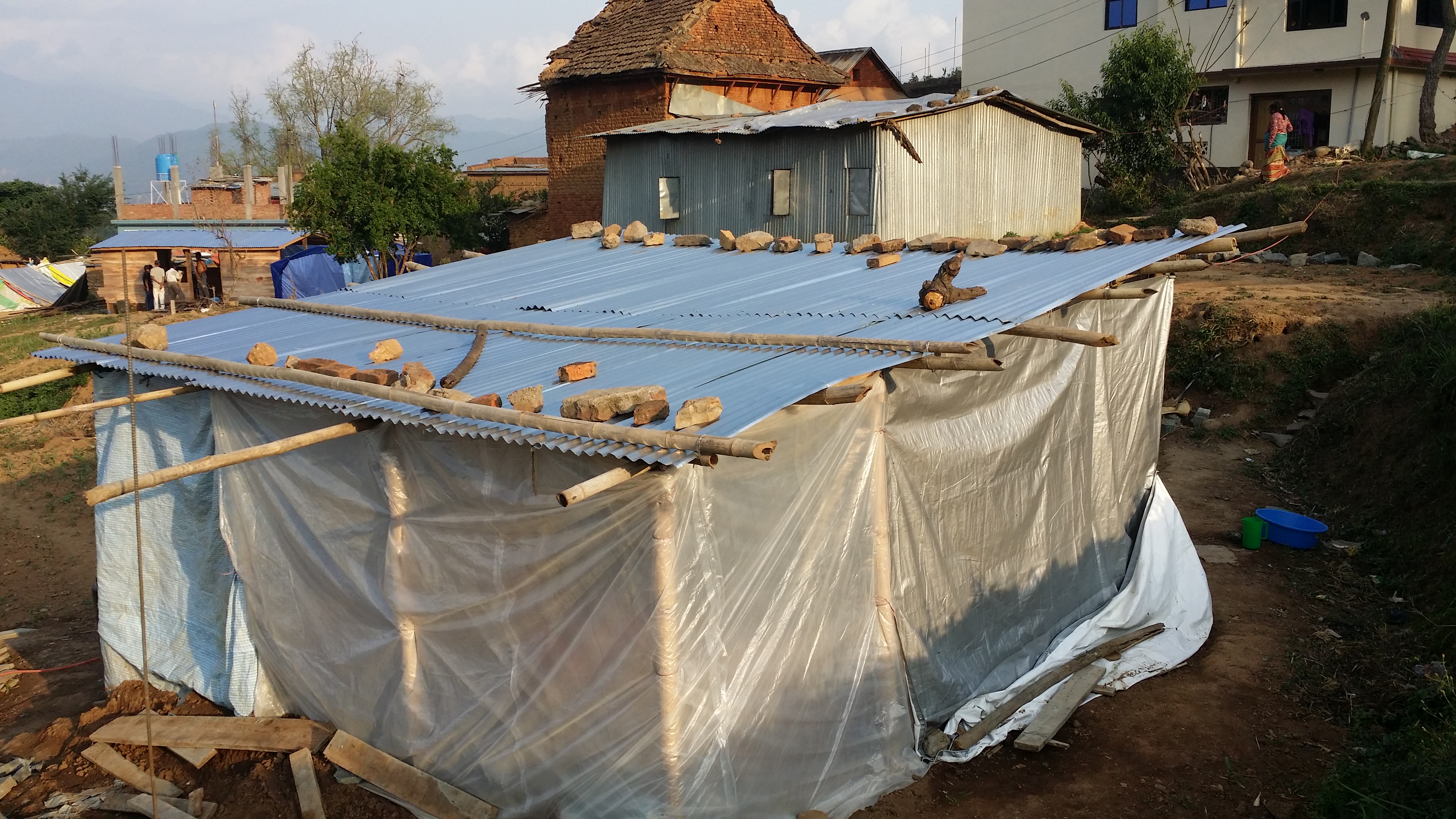 12 temporary shed of Ram Prasad