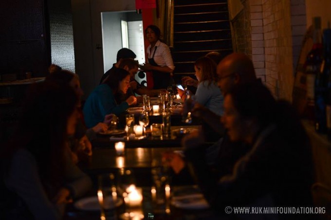 Dinner Was a Lively but Cozy Atmosphere