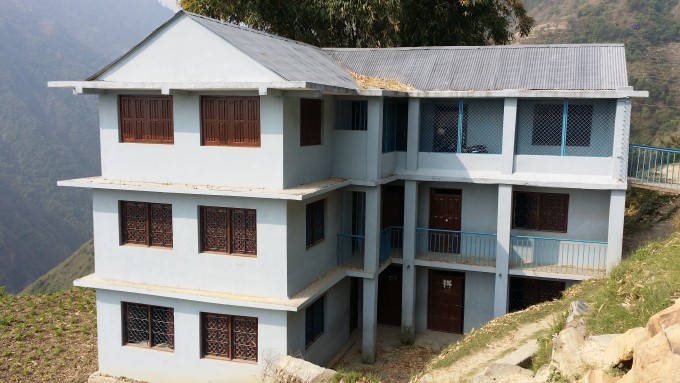 Ghyampadevi School_Simpani_in good condition because of retrifitting works by Nepal Government
