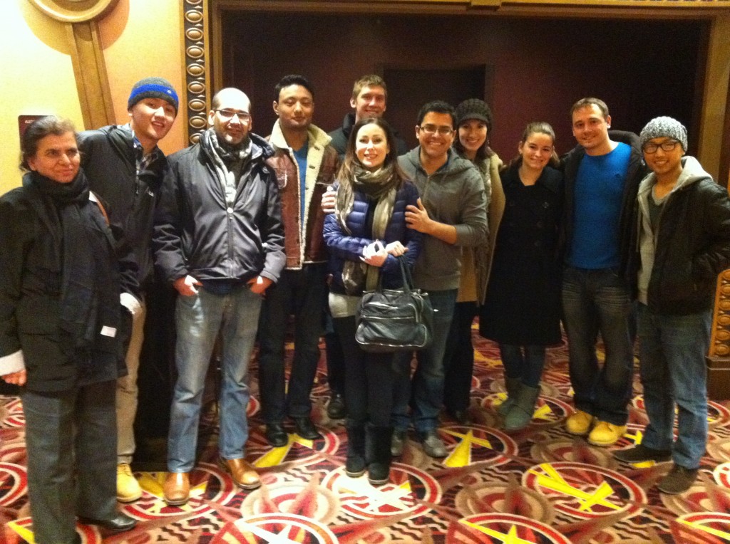 Rukmini Foundation Team in Pittsburgh with Friends @ Loews Theater Rukmini Foundation Team in Pittsburgh with Friends @ Loews Theater