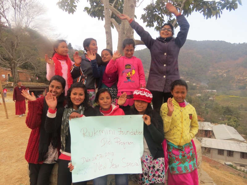 Mentoring Session in New School Setidevi School