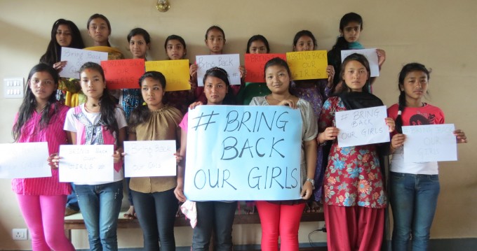 BringBackOurGirls Group Message