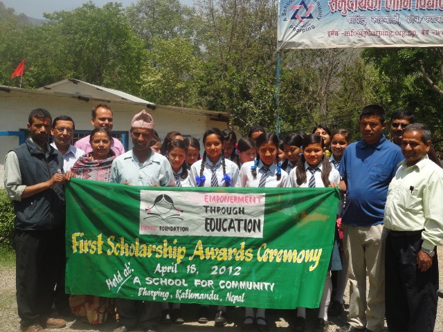 Inaugural Scholarship Awards Ceremony - Group Shot