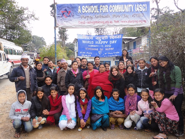 Rukmini Scholars Along with School Staff and Local Leaders Were Happy to See this Documentary