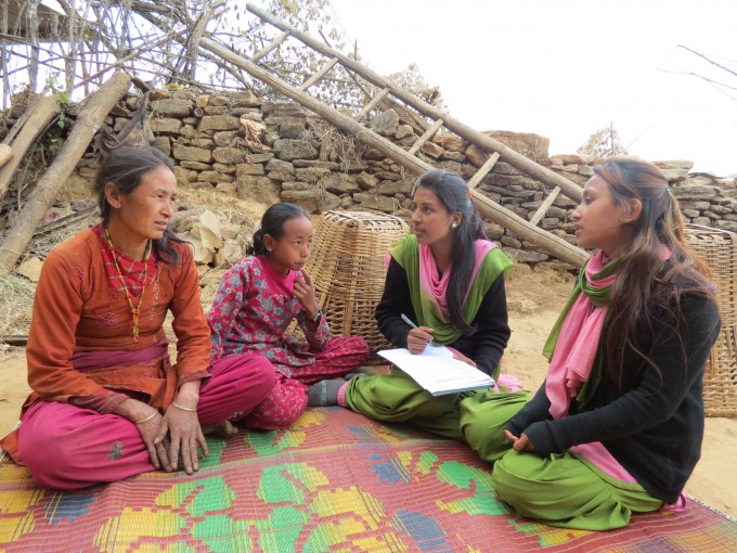 Meeting with Susmita Tamang and her Mother