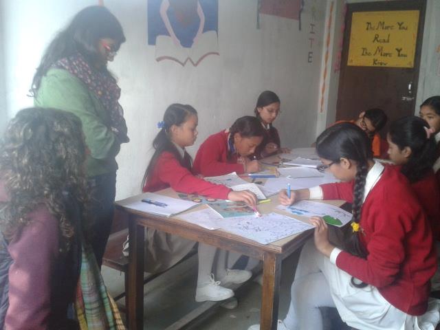 Prakriti Didi watches and is impressed by the girls