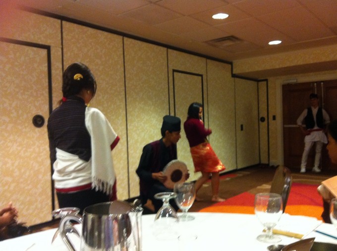 Pratik and team Nepal perform for the audience Pratik-Performing-for-the-audience