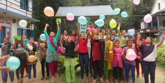 Ruku Scholars standing for girls