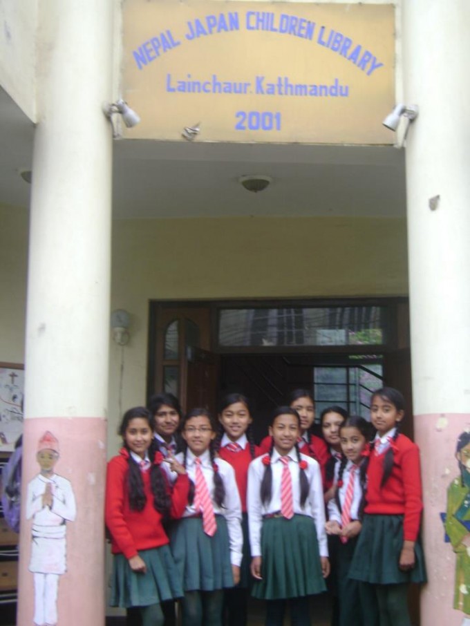 Girls were very excited about this field trip