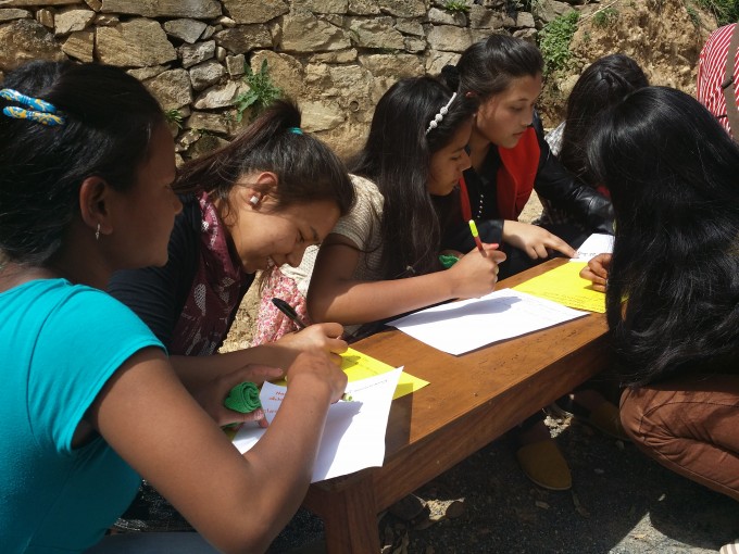 goal setting group work by scholars