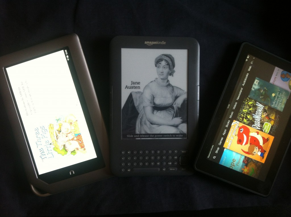 An entire library fits into these devices An entire library fits into these devices