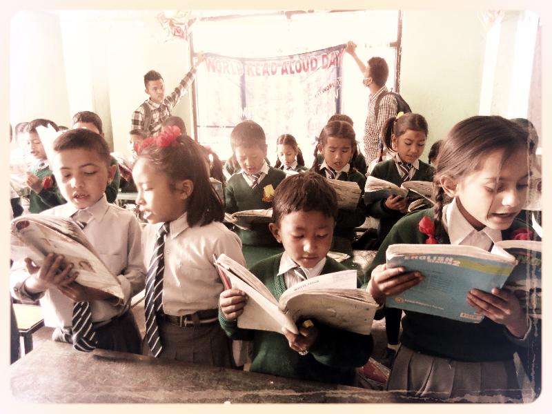 Reading Aloud with Rukmini Scholars – WRAD in Action in Nepal