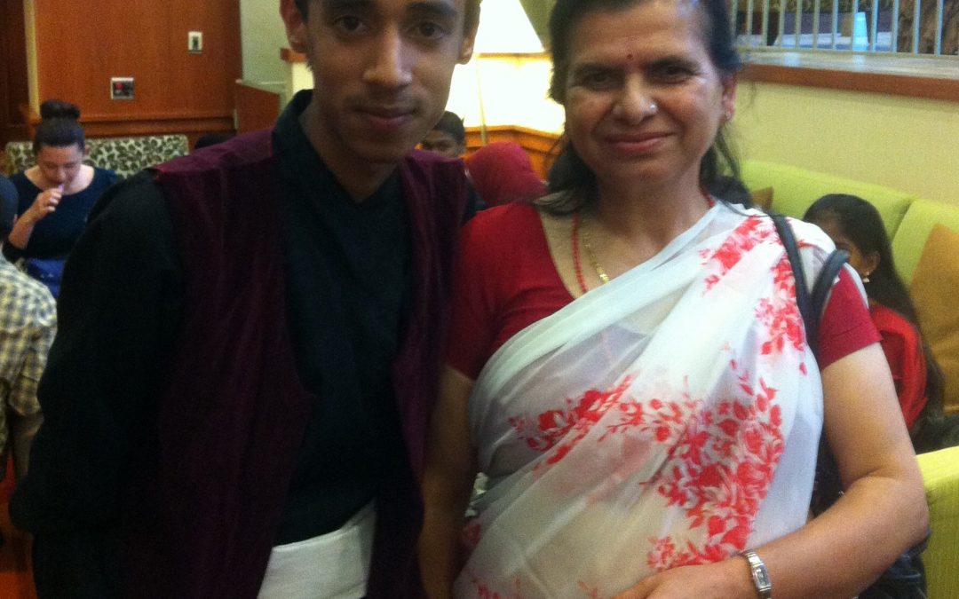 Running into a fellow villager in Pittsburgh – Meeting Pratik