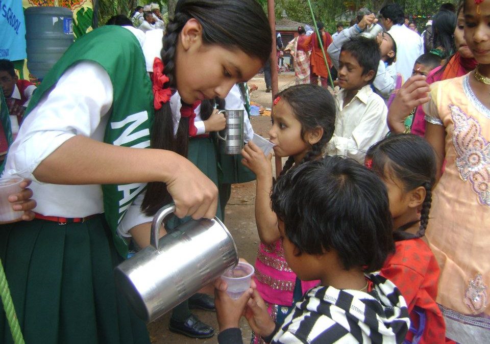 LitClub Niharika Update – Providing Drinking Water on a Hot Day