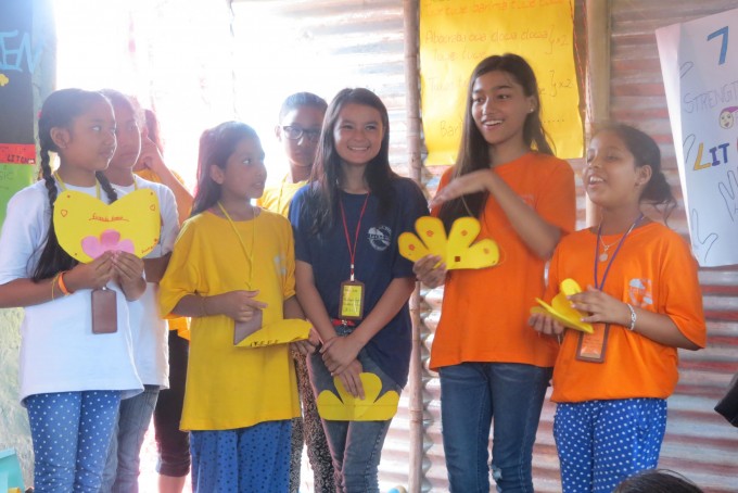 Bunk2- presenting their artwork and explaining it