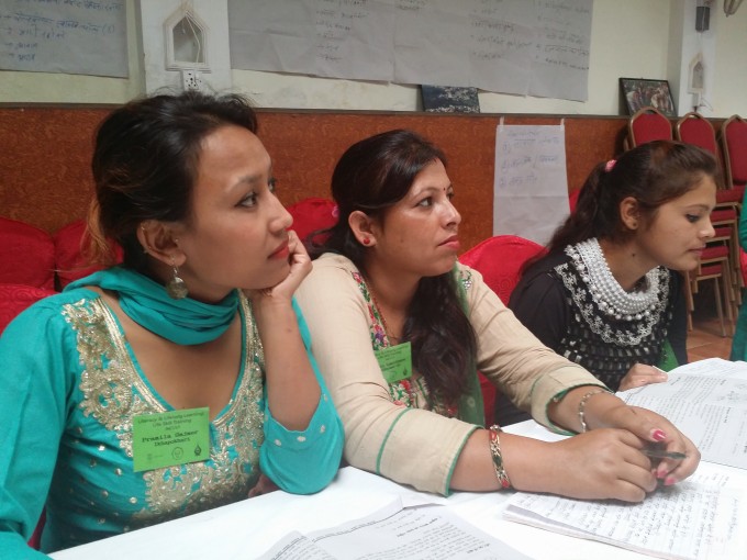 Pramila jee listing the Speech