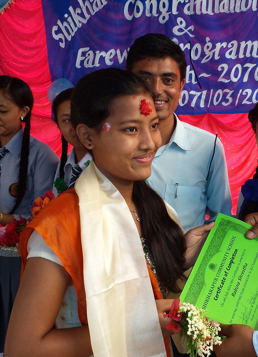 Rabina SLC Certificate