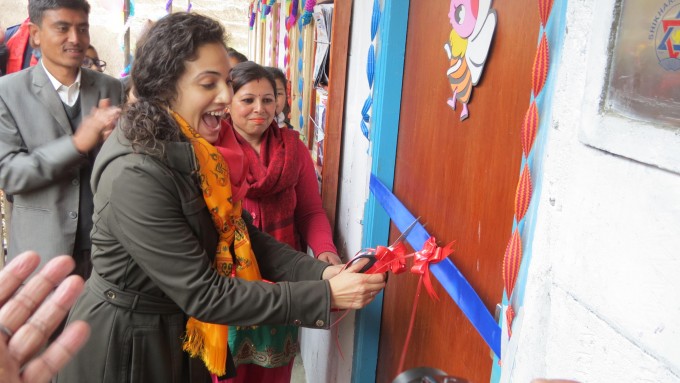 Opening of LitLibrary by Jennifer