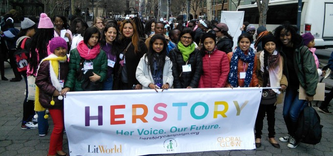 Our team at Her story rally