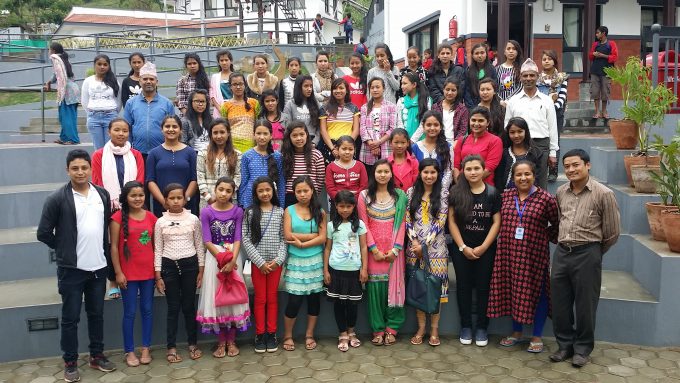 Group Picture with Pushpa Didi