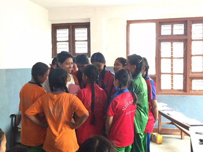 Bandana giving description on playing game related to belongingness to develop friendship