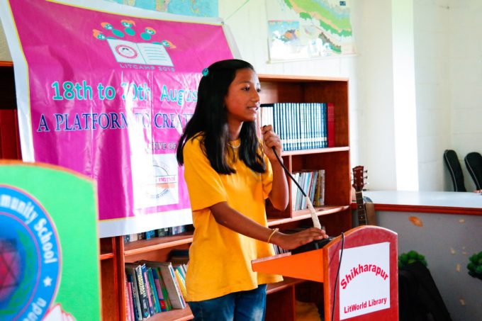 Shristi from Shikharapur shares her experience about Litcamp 2016