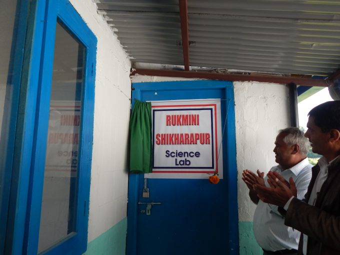 opening-of-rukmini-shikharapur-science-lab-by-executive-of-dakshinkali-municipality-mr-bishnu-bahadur-kc