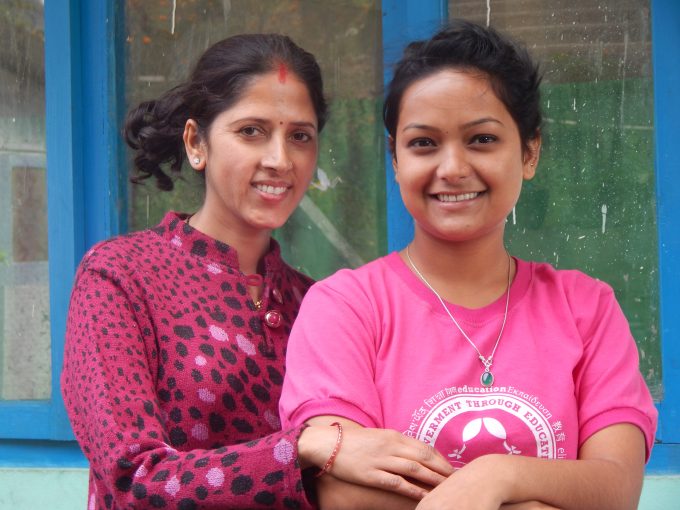 usha-adhikari-and-sushmita-sunar
