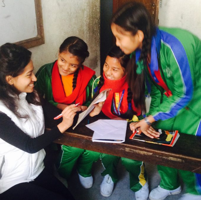 mentor-bandana-from-litclub-niharika-interacting-with-her-girls-on-what-they-like-in-litclub-and-want-to-do-further-in-upcoming-session