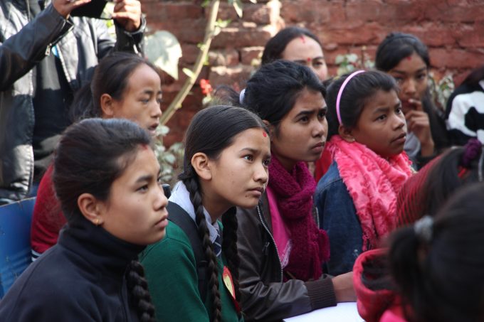 listening-to-speech-of-sabita-didi
