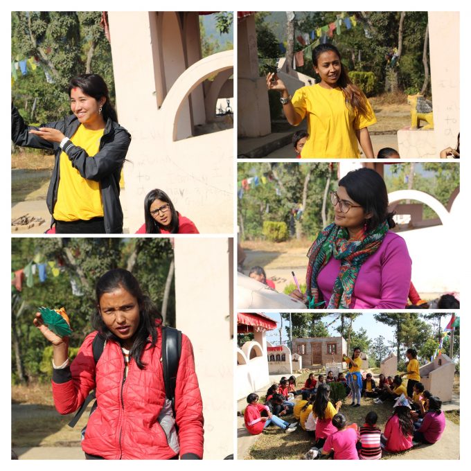 susmita-didi-showing-paper-bird-collage