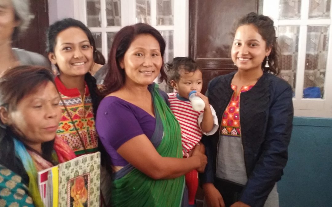 Rukmini Scholars get inspired by Indira Didi
