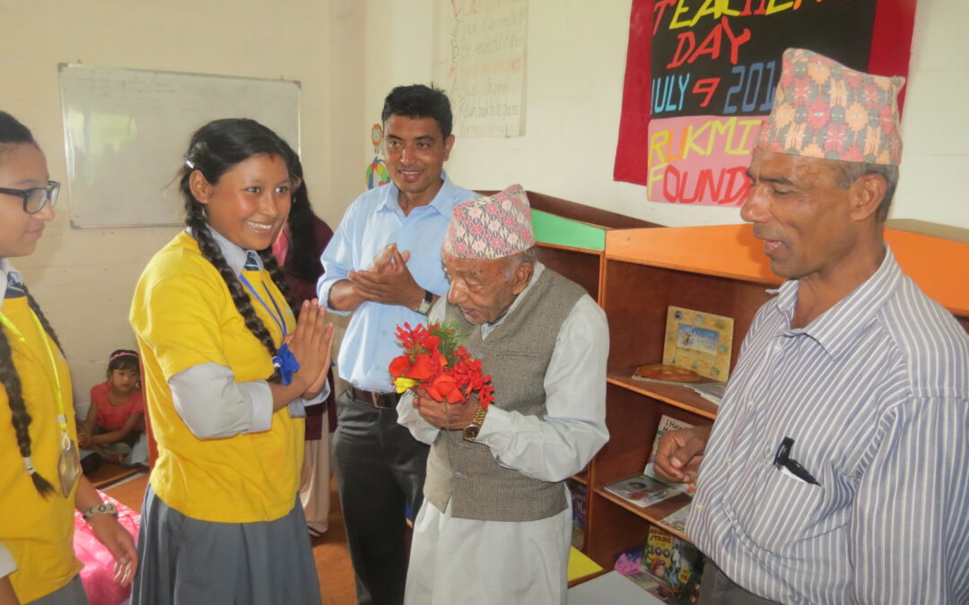 Honoring Gurus (Teachers) in Nepal