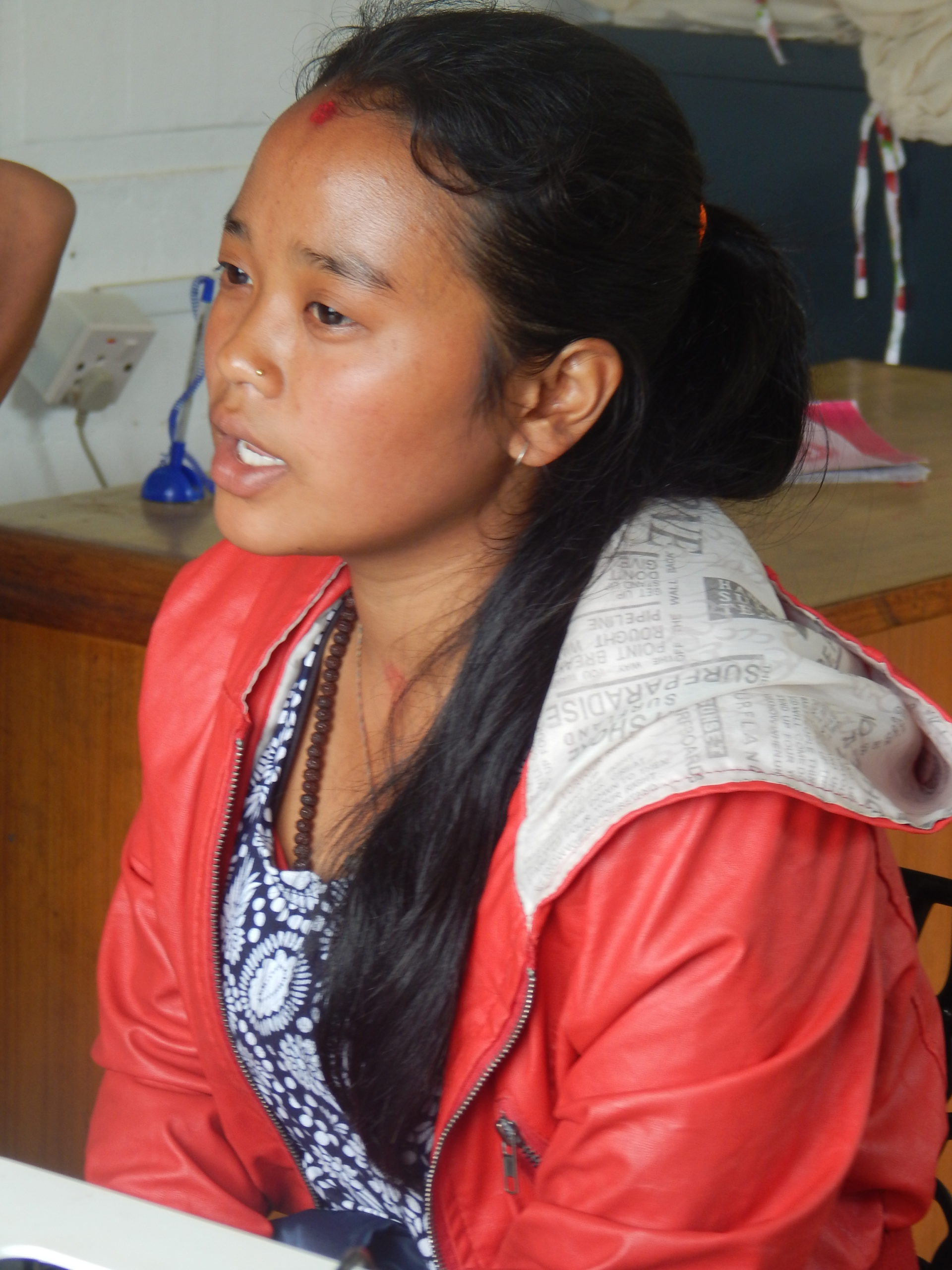 Sharing her story