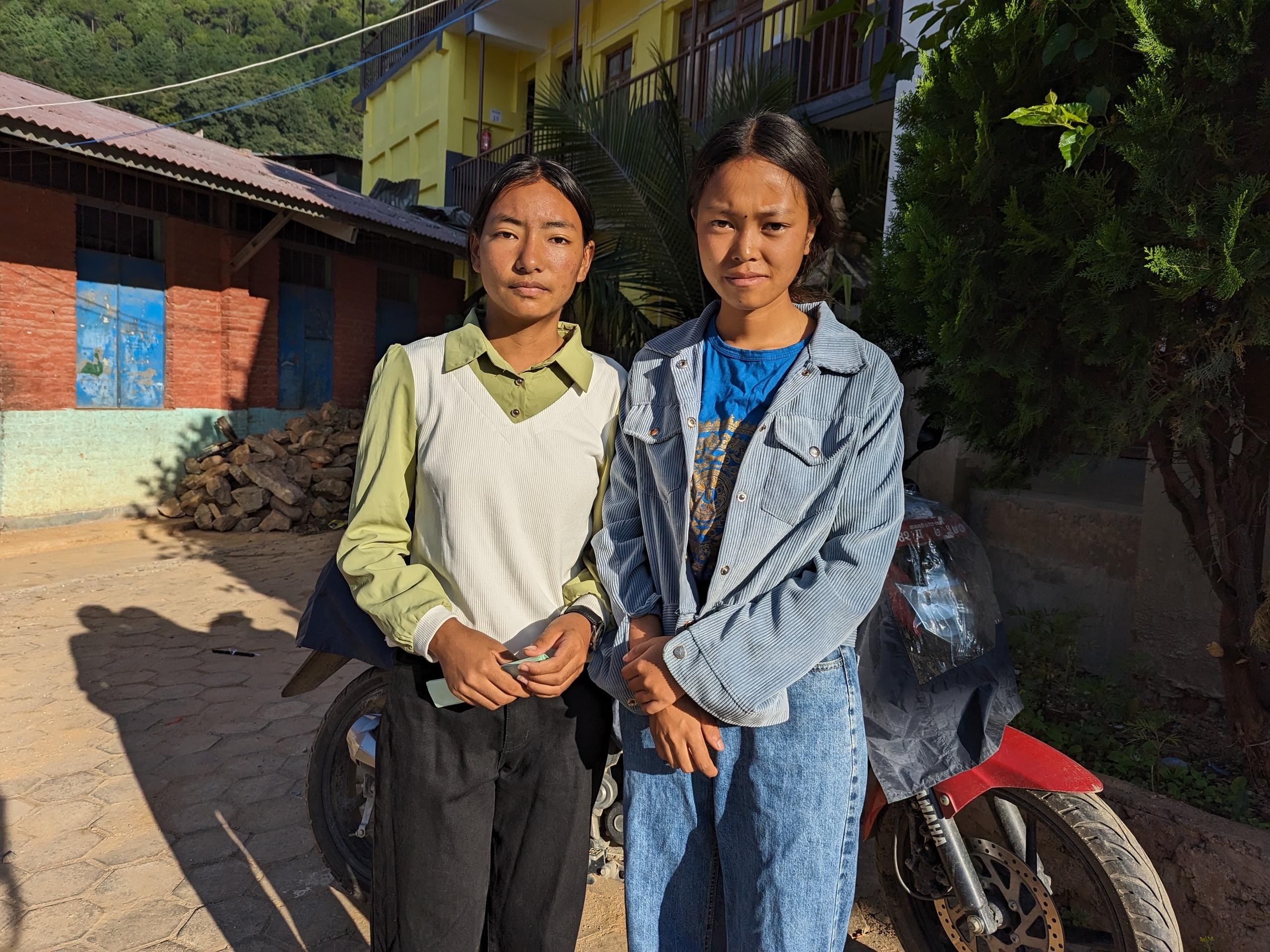 RF Bahini Monika Tamang and Bimala Tamang_