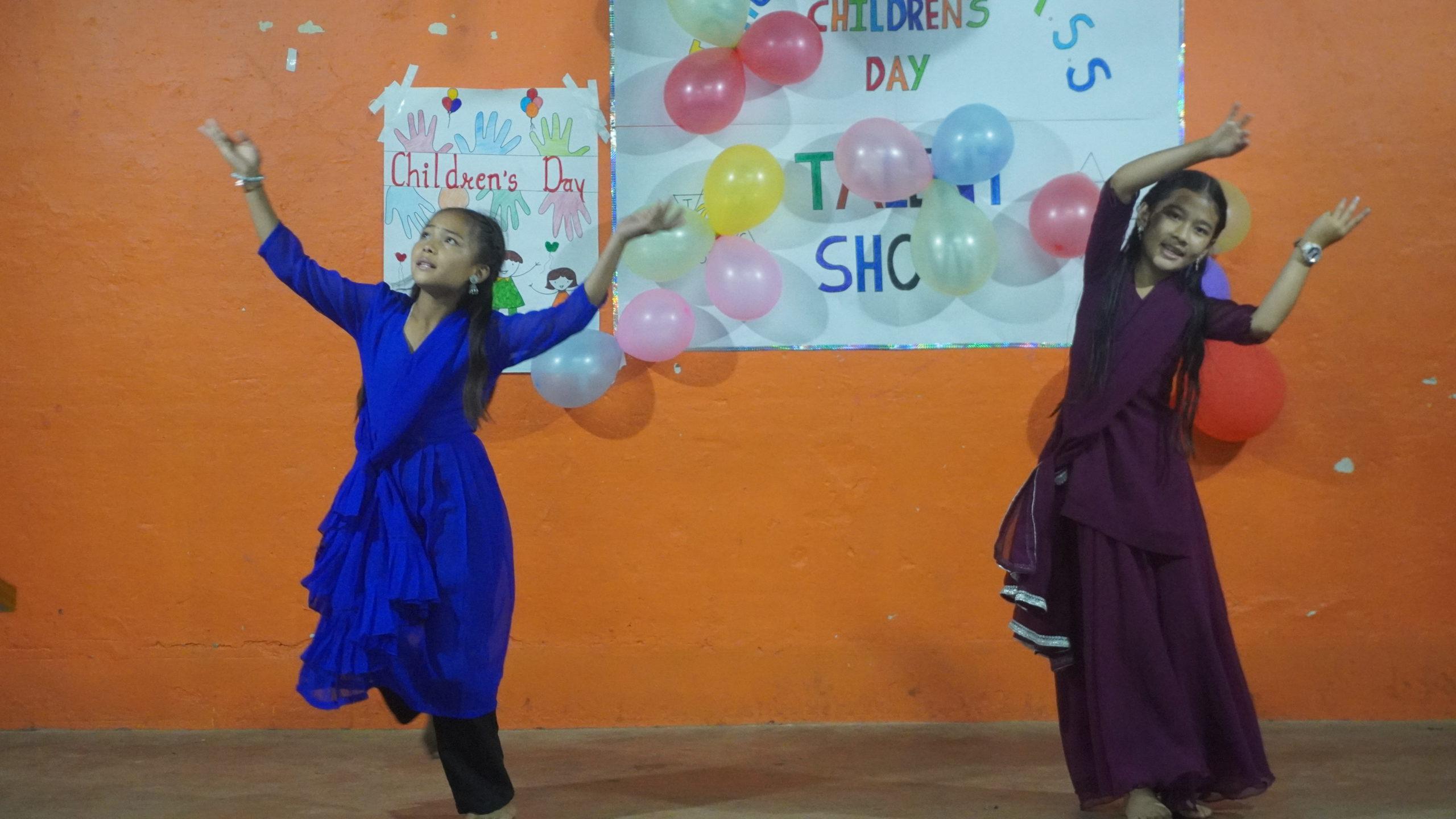 Bhadarkharka Tutoring Bahinis performing dance_