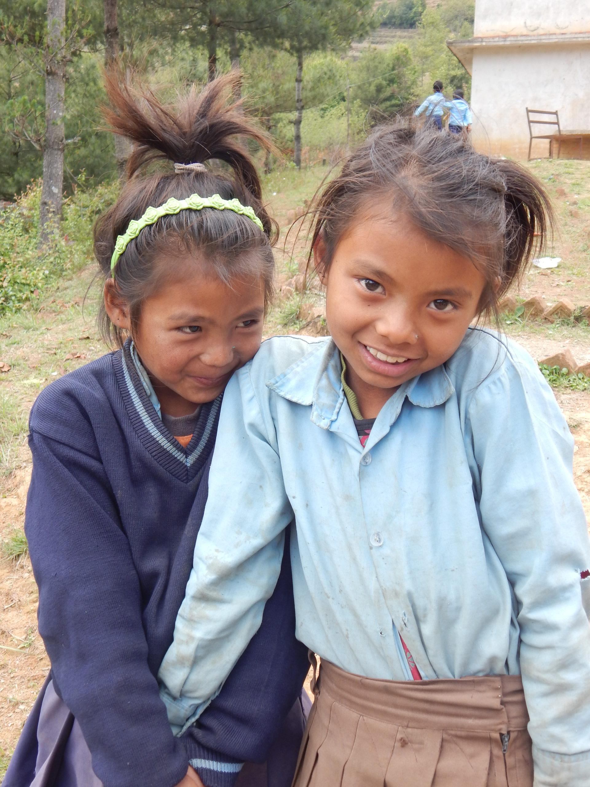 Amita and Ramita(Right to left)