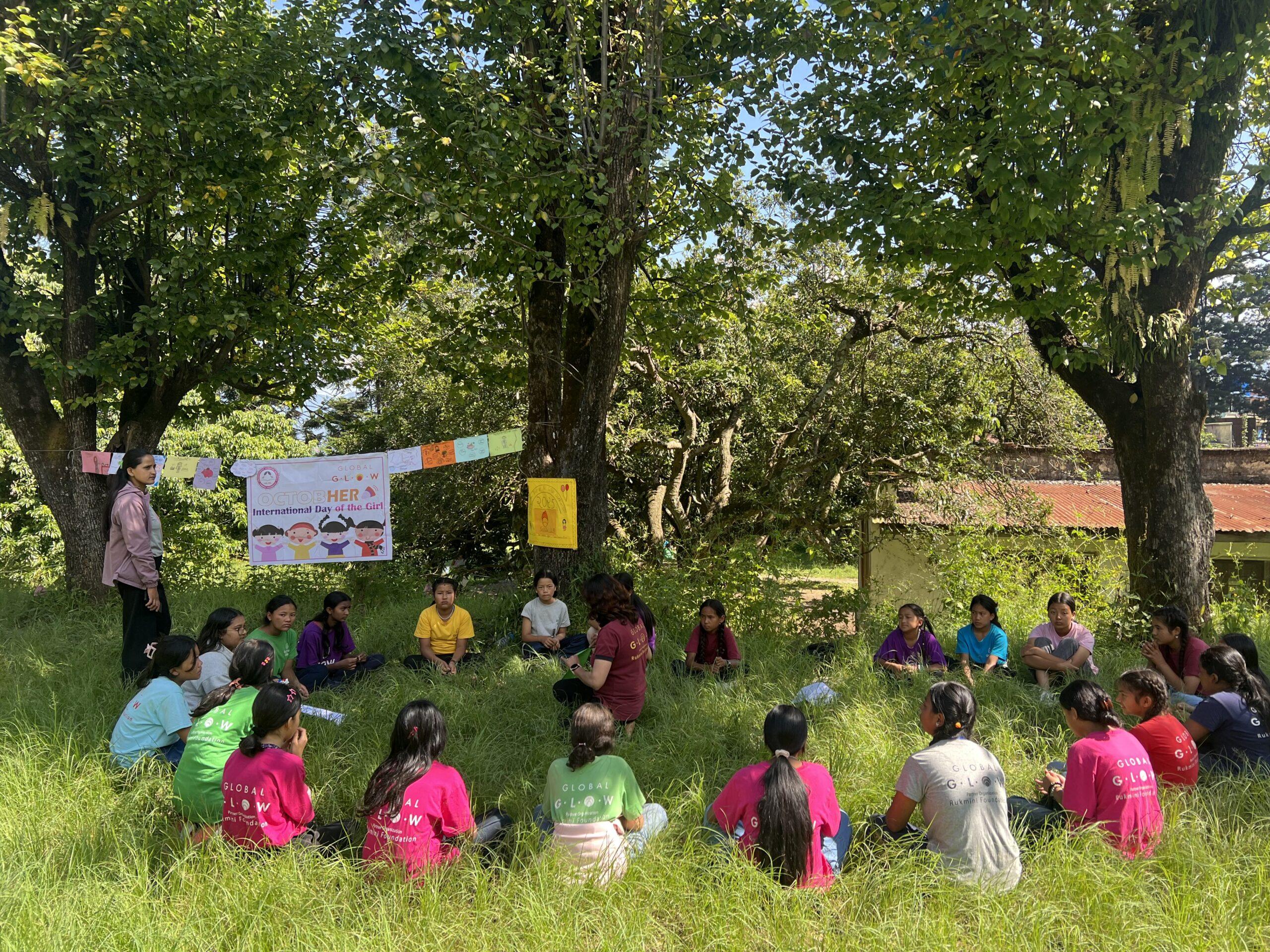 Addressing_inequality_-_Mentor_Shrijana_encourage_Glow_Members_think_creatively_about_ensuring_girls_access_to_technology_in_the_community_