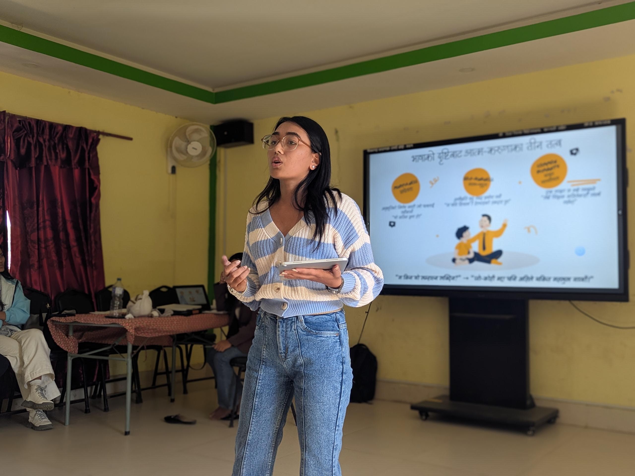 _Dr. Sambridhi explained how using self-compassionate language can strengthen mental health