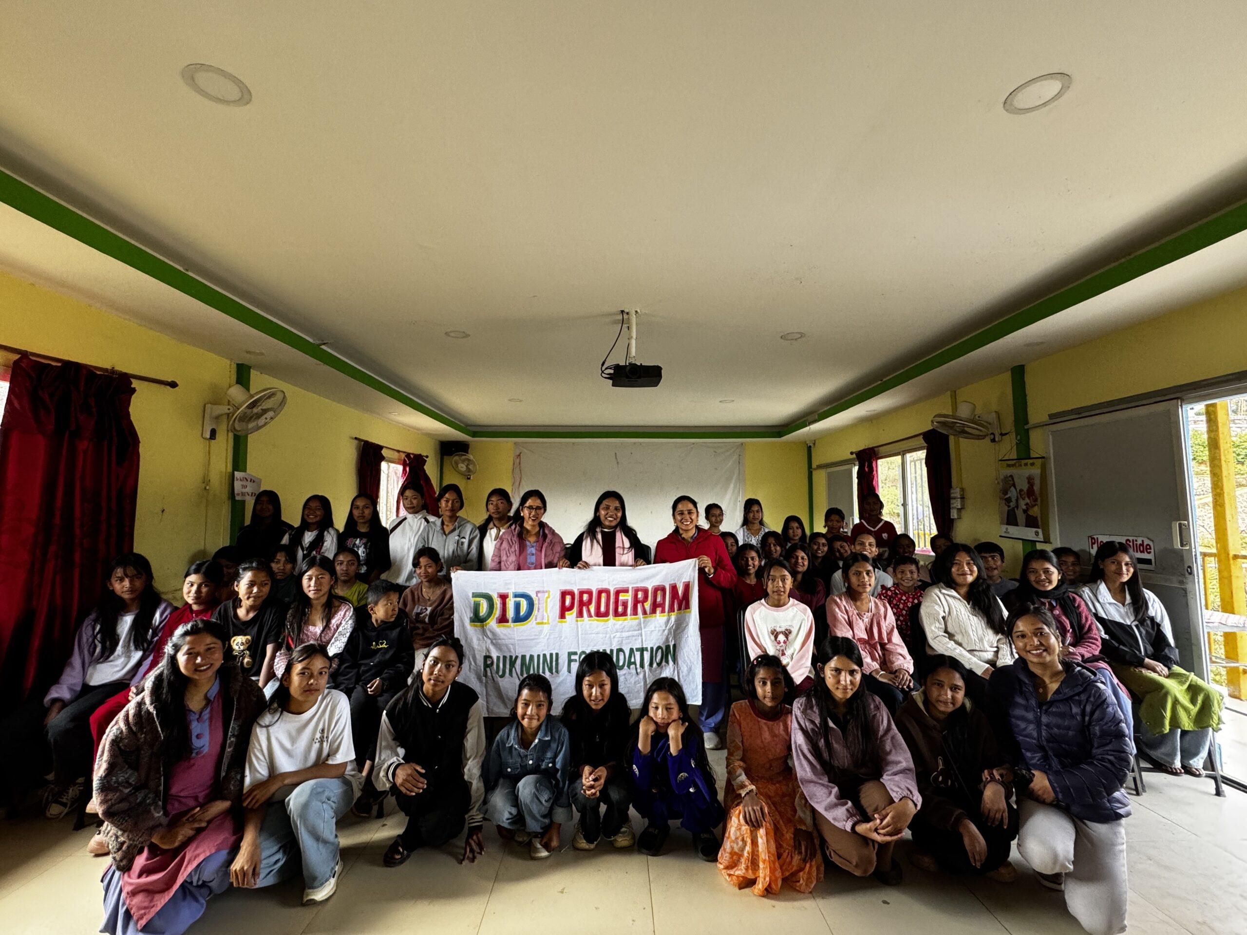 Group photo with guest didi Mamata Gurung_
