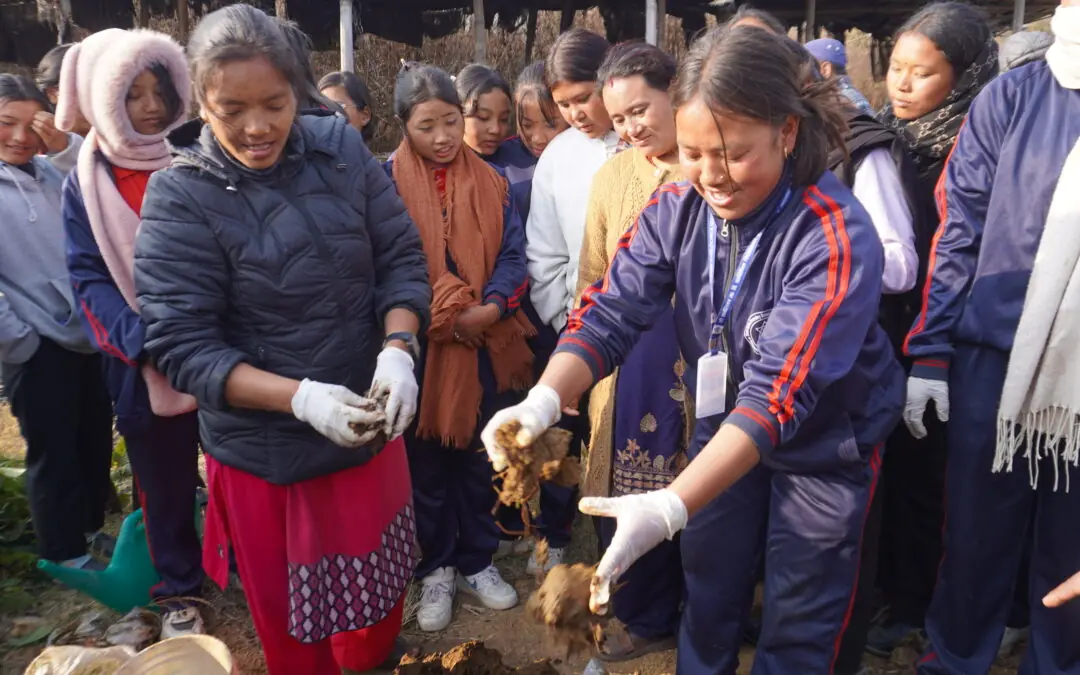 Cultivating Change: How Organic Farming at Kalika School is Helping Us Empower Girls