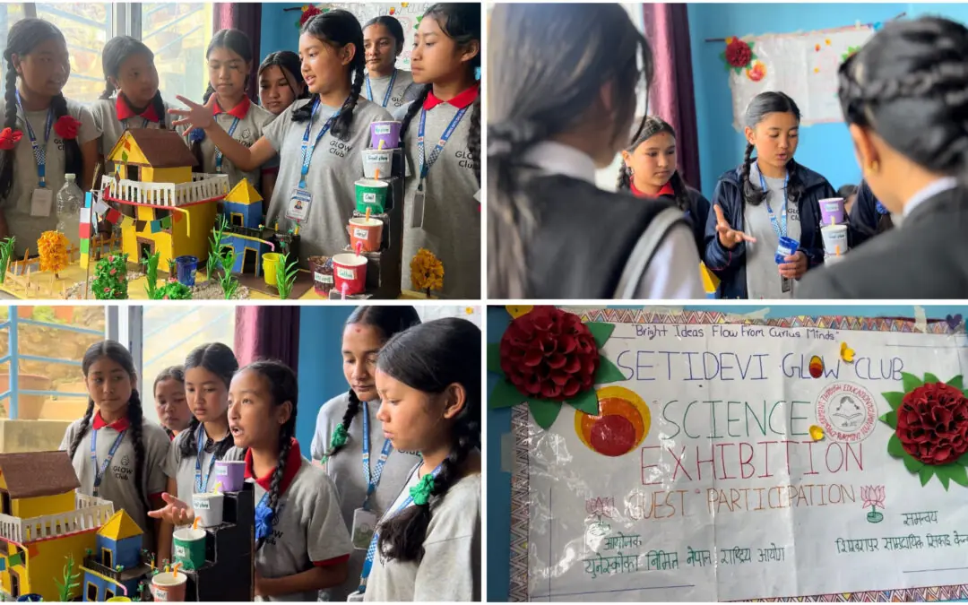 From the Back of the Room to the Center of the Stage: Our GLOW Clubs Shine at a UNESCO Science Fair