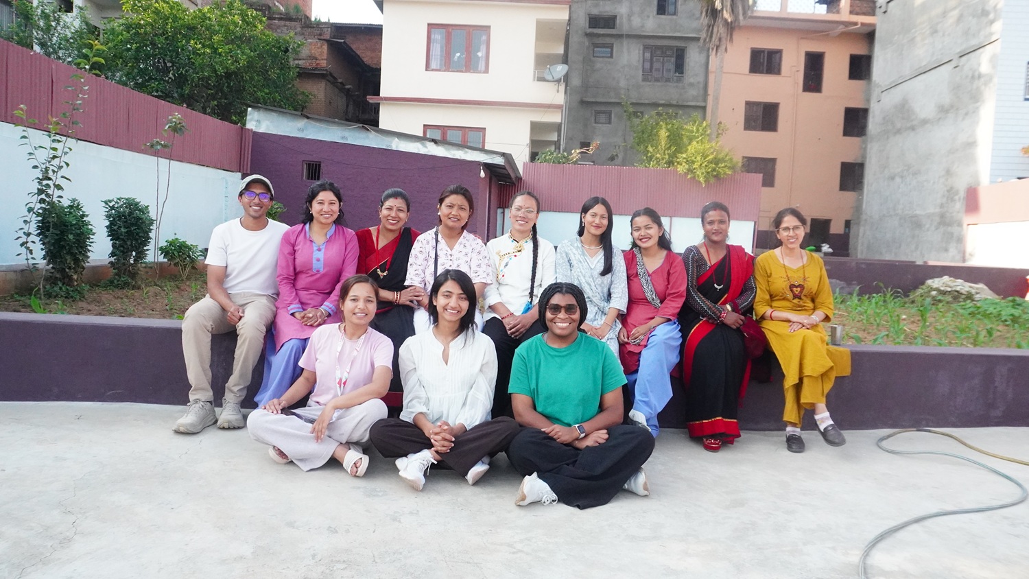 Group photo after program