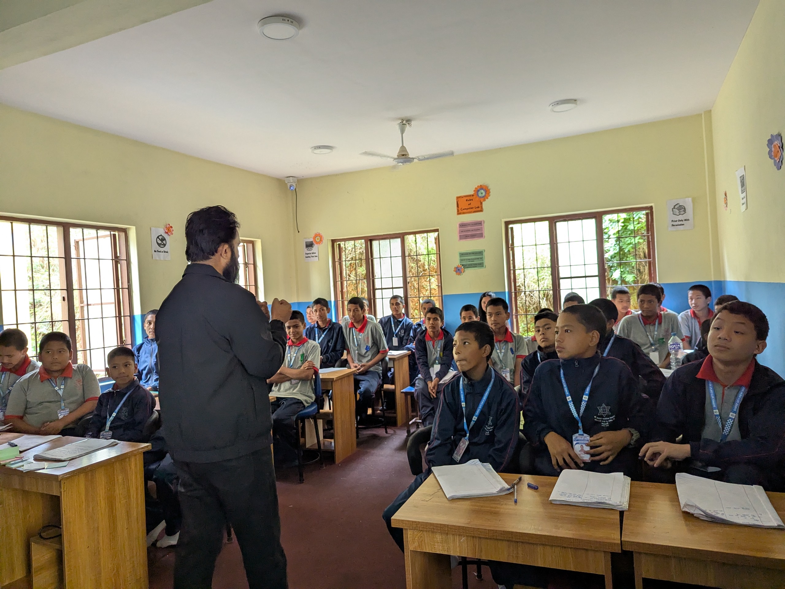 Kapil Sir talking on Digital Wellness session